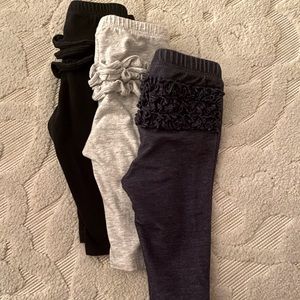 Old Navy ruffle butt leggings 3-6 months